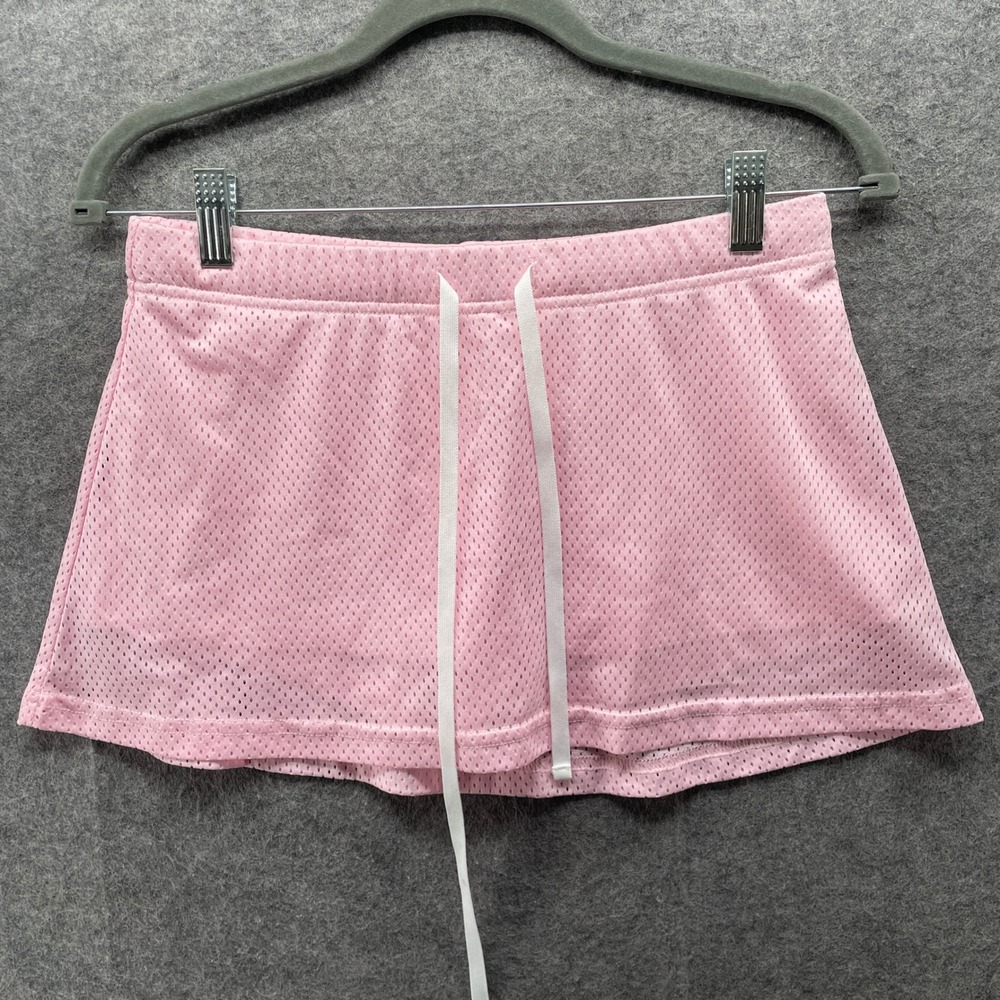 Tiger Mist Mesh Skort Womens S Pink Mini Active Athletic Tennis Drawstring